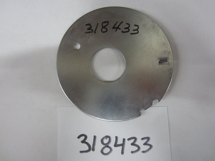 Evinrude Johnson OMC 0318433 - Plate -chrome