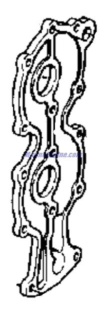 Evinrude Johnson OMC 0322898 - Cylinder Head Cover
