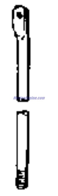 Evinrude Johnson OMC 0327337 - Shift Rod - Long