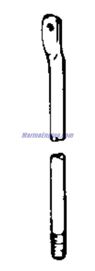 Evinrude Johnson OMC 0327366 - Shift Rod Std