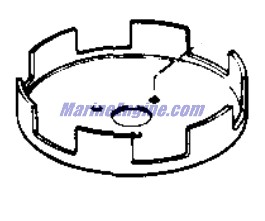 Evinrude Johnson OMC 0329211 - Ratchet- Flywheel
