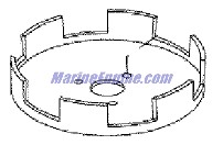 Evinrude Johnson OMC 0329245 - Ratchet - Flywheel