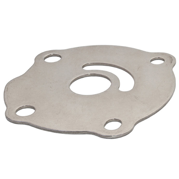 Evinrude Johnson OMC 0329391 - Impeller Housing Plate, Stainless Steel