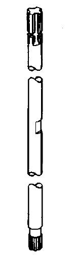 Evinrude Johnson OMC 0330436 - Drive Shaft, 8SRL Only