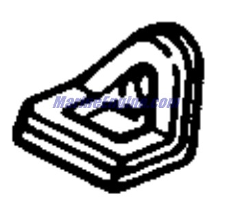 Evinrude Johnson OMC 0331584 - Grommet
