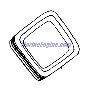 Evinrude Johnson OMC 0332025 - Motor Cover Seal Bracket