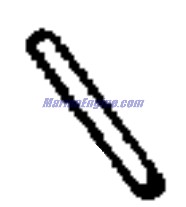 Evinrude Johnson OMC 0332099 - Meter Rod