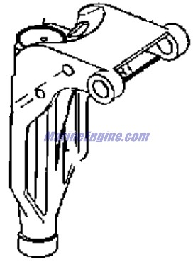 Evinrude Johnson OMC 0332439 - Swivel Bracket - Std