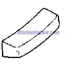 Evinrude Johnson OMC 0332607 - Lift Handle