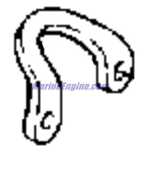 Evinrude Johnson OMC 0332908 - Lift Bracket - Cylinder