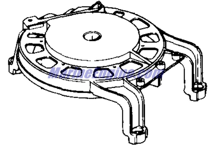 Evinrude Johnson OMC 0332910 - Starter Housing