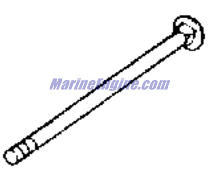 Evinrude Johnson OMC 0332960 - Tilt Bolt, Stern Bracket to Swivel Bracket