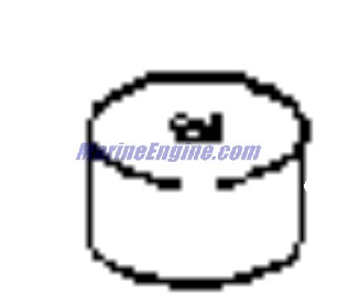 Evinrude Johnson OMC 0333071 - Cup, Rubber Mount