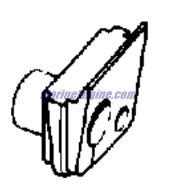 Evinrude Johnson OMC 0333487 - Grommet