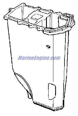 Evinrude Johnson OMC 0333519 - Exhaust Housing