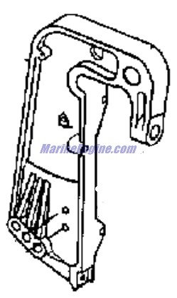 Evinrude Johnson OMC 0333621 - Stern Bracket - Port