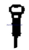 Evinrude Johnson OMC 0333727 - Screw