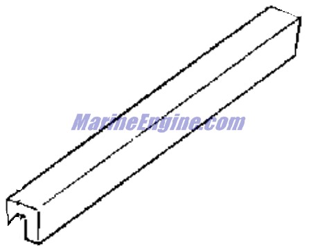 Evinrude Johnson OMC 0334848 - Bumper