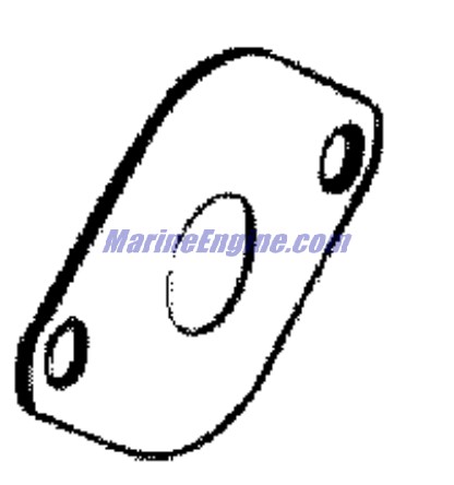 Evinrude Johnson OMC 0334852 - Restrictor Plate