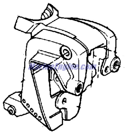 Evinrude Johnson OMC 0336009 - Bracket,Stern