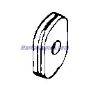 Evinrude Johnson OMC 0336302 - Grommet