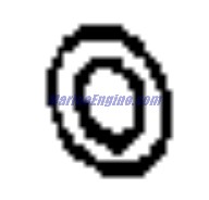 Evinrude Johnson OMC 0337002 - Washer