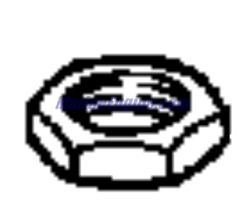 Evinrude Johnson OMC 0337214 - Nut