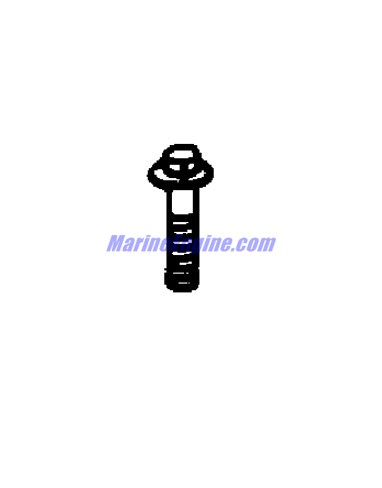 Evinrude Johnson OMC 0337378 - Screw, M8X1.25X35
