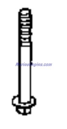 Evinrude Johnson OMC 0337379 - Exhaust Housing Screw