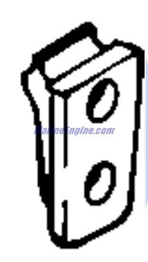 Evinrude Johnson OMC 0337408 - Grommet