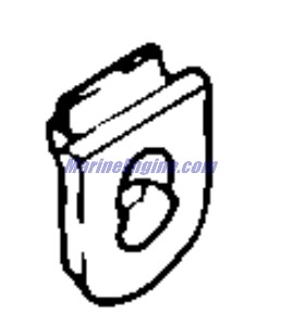 Evinrude Johnson OMC 0337412 - Grommet
