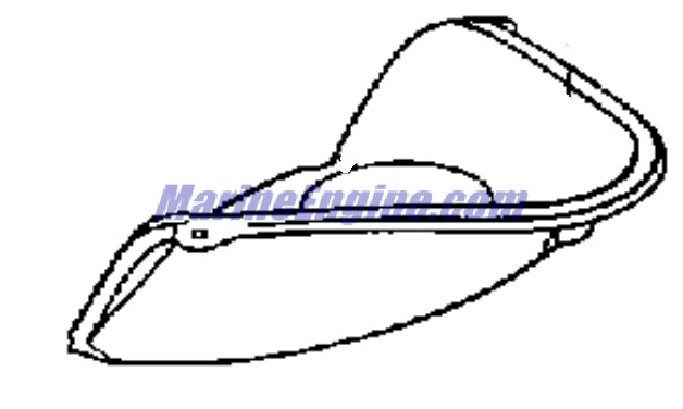 Evinrude Johnson OMC 0337800 - Baffle