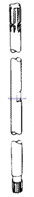 Evinrude Johnson OMC 0337940 - Drive Shaft, 20