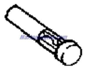 Evinrude Johnson OMC 0338080 - Shaft, Bearing