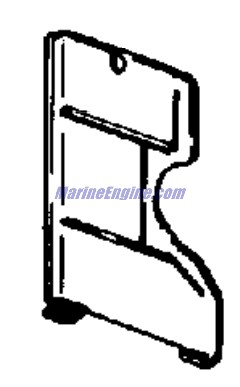 Evinrude Johnson OMC 0338258 - Electric Cover Bracket