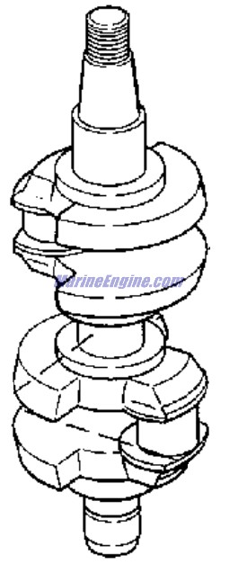 Evinrude Johnson OMC 0338267 - CrankShaft