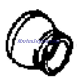 Evinrude Johnson OMC 0338300 - Grommet, Shift Rod
