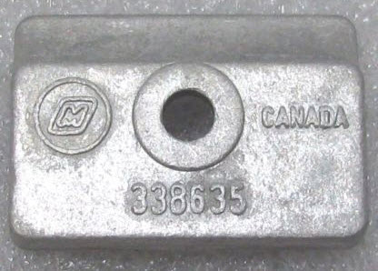 Evinrude Johnson OMC 0338635 - Anode