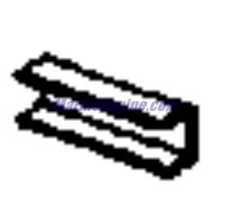 Evinrude Johnson OMC 0338665 - Lower Motor Cover Seal