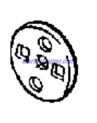Evinrude Johnson OMC 0338956 - Retaining Plate
