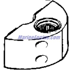 Evinrude Johnson OMC 0339306 - Mount Bracket 25 In. Transom Models Only \\s\\ Suffix Models