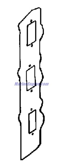 Evinrude Johnson OMC 0339427 - Gasket, Block to Manifold