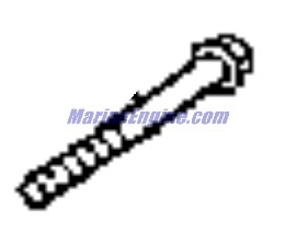 Evinrude Johnson OMC 0339741 - Screw, Lower Mount, M8