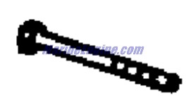 Evinrude Johnson OMC 0340062 - Screw, Upper Mounts To Steering Bracket