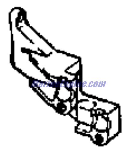 Evinrude Johnson OMC 0340412 - Trunnion Block