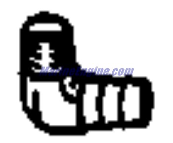 Evinrude Johnson OMC 0340447 - Elbow