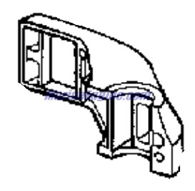 Evinrude Johnson OMC 0340789 - Bracket, Lower Mount