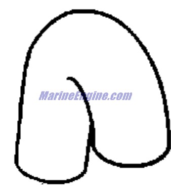 Evinrude Johnson OMC 0340969 - Hose