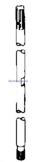 Evinrude Johnson OMC 0341212 - Drive Shaft -25