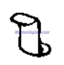 Evinrude Johnson OMC 0341245 - Clamp